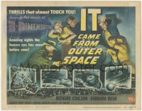 6m0144 IT CAME FROM OUTER SPACE 3D TC 1953 Ray Bradbury sci-fi classic, thrills that almost touch you!