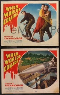 6m0266 WHEN WORLDS COLLIDE 6 LCs 1951 George Pal classic doomsday thriller, Rush, Derr, Hanson!