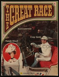 6p0495 GREAT RACE softcover book 1965 Blake Edwards, Tony Curtis, Jack Lemmon & Natalie Wood!