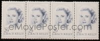 6p0174 GRACE KELLY 4 unperforated stamps 1993 beautiful engraved portrait of the Hollywood legend