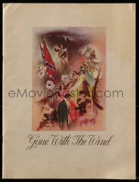 6p1014 GONE WITH THE WIND souvenir program book 1939 Margaret Mitchell's story of the Old South!