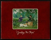 6p1017 GOODBYE MR. CHIPS souvenir program book 1969 includes fold out 17x44 color poster!