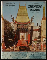 6p1020 GRAUMAN'S CHINESE THEATRE souvenir program book 1962 the famous Hollywood landmark!