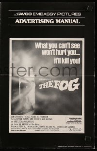 6p0862 FOG pressbook 1980 John Carpenter, what you can't see won't hurt you, it'll kill you!