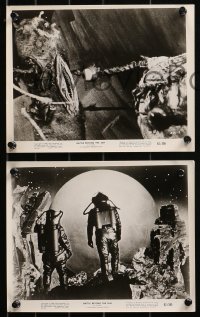 6r0275 BATTLE BEYOND THE SUN 4 8x10 stills 1962 Nebo Zovyot, sci-fi, terrifying unknown worlds!