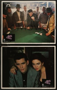 6r0660 BIG TOWN 8 LCs 1987 Matt Dillon, Tommy Lee Jones, stripper Diane Lane, Bruce Dern, gambling!