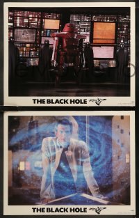 6r0661 BLACK HOLE 8 LCs 1979 Disney sci-fi, Maximilian Schell, Ernest Borgnine, Robert Forster