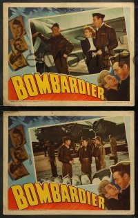 6r1095 BOMBARDIER 3 LCs 1943 great images of Anne Shirley with Pat O'Brien & Randolph Scott!