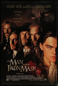 6s0479 MAN IN THE IRON MASK DS Aust 1sh 1998 Leonardo DiCaprio, Irons, Malkovich, Depardieu!