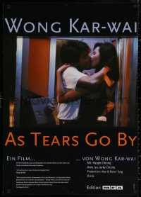 6s0454 AS TEARS GO BY German 1998 Kar Wai Wong's Wong gok ka moon, great image of Maggie Cheung!