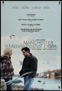 6s1136 MANCHESTER BY THE SEA DS 1sh 2016 Kenneth Lonergan, great image of Casey Affleck, Williams!