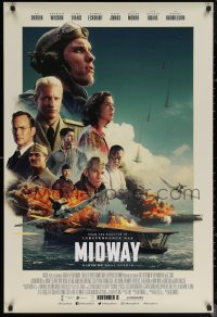 6s1150 MIDWAY advance DS 1sh 2019 Roland Emmerich, Skrein, one battle turned the tide of war!