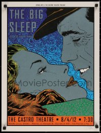 6s0102 BIG SLEEP signed #95/100 18x24 art print R2012 by artist Chuck Sperry, Silver Screened Edt.!