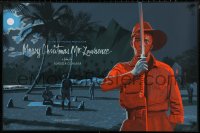 6s0113 MERRY CHRISTMAS MR. LAWRENCE signed #114/160 24x36 art print 2015 by Laurent Durieux, WWII!