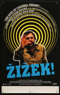 6s0397 ZIZEK! 14x22 Canadian special poster 2005 cool image from Slavoj Zizek biography!