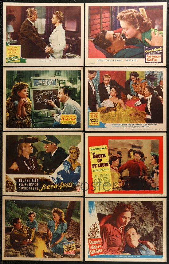 EMoviePoster.com: 6t0462 LOT OF 43 1940S LOBBY CARDS 1940s Great Scenes ...