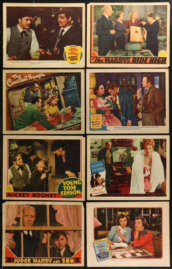 EMoviePoster.com: 6t0425 LOT OF 76 1940S LOBBY CARDS 1940s Great Scenes ...