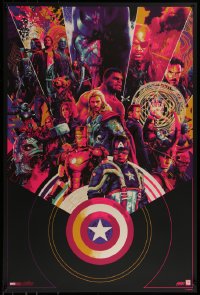 6x0166 MARVEL CINEMATIC UNIVERSE #2/325 24x36 art print 2018 Matt Taylor, Comic-Con, variant edition