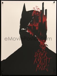 6x0522 DARK KNIGHT RISES #25/100 18x24 art print 2014 Mondo, different art of Batman by Jay Shaw!