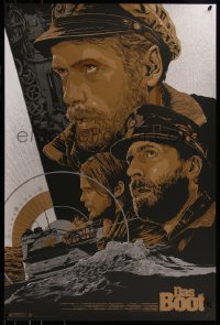 6x0528 DAS BOOT signed #174/175 24x36 art print 2014 by Ken Taylor, Mondo, variant edition!