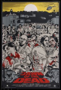 6x0530 DAWN OF THE DEAD #3/750 24x36 art print 2011 Mondo, art by Jeff Proctor, first edition!