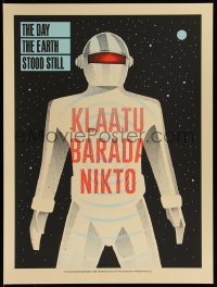 6x2139 2nd CHANCE! - DAY THE EARTH STOOD STILL #23/150 18x24 art print 2015 Mondo, Methane Studios, first edition!