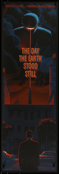 6x2140 2nd CHANCE! - DAY THE EARTH STOOD STILL signed #2/325 12x36 art print 2014 by Laurent Durieux, regular!