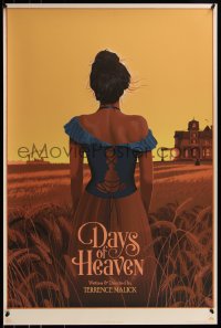 6x0534 DAYS OF HEAVEN #3/325 24x36 art print 2016 Mondo, art by Laurent Durieux, regular edition!