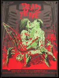 6x0540 DEAD ALIVE #16/95 18x24 art print 2010 Mondo, creepy art by Adam Haynes, regular edition!