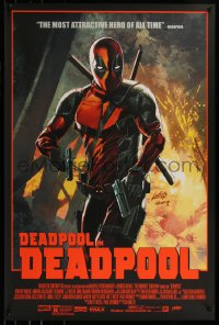 6x0545 DEADPOOL #21/325 24x36 art print 2016 Mondo, art by Rob Liefeld, first edition!