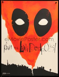 6x0548 DEADPOOL #25/175 18x24 art print 2014 Mondo, Night of the Living Deadpool 2, Jay Shaw!