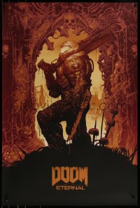 6x0578 DOOM #2/150 24x36 art print 2019 Mondo, Grzegorz Domaradzki, Doom Eternal, variant edition!