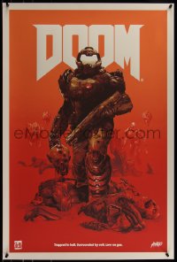 6x0575 DOOM #15/275 24x36 art print 2019 Mondo, art by Grzegorz Domaradzki, regular edition!