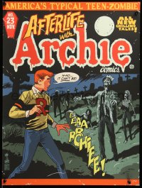 6x0724 FRANCESCO FRANCAVILLA signed #145/150 18x24 art print 2016 Mondo, Afterlife w/Archie #23!