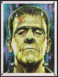 6x0731 FRANKENSTEIN #2/175 18x24 art print 2013 Mondo, Jason Edmiston art of Karloff, first edition!