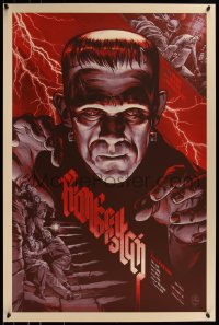 6x0728 FRANKENSTEIN #2/430 24x36 art print 2012 Mondo, art by Martin Ansin, first edition!