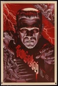 6x2166 2nd CHANCE! - FRANKENSTEIN #3/430 24x36 art print 2012 Mondo, art by Martin Ansin, regular edition!