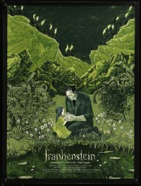 6x0735 FRANKENSTEIN signed #2/250 18x24 art print 2018 by artist Jessica Seamans, Mondo, regular ed.!