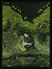 6x2169 2nd CHANCE! - FRANKENSTEIN signed #3/250 18x24 art print 2018 by artist Jessica Seamans, Mondo, regular ed.!