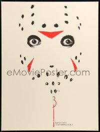 6x0748 FRIDAY THE 13th PART 3 - 3D #2/175 18x24 art print 2012 Mondo, Alamo, Jay Shaw, first edition!