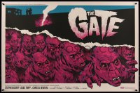 6x0777 GATE #2/225 24x36 art print 2011 Mondo, art by Phantom City Creative, Alamo Drafthouse!