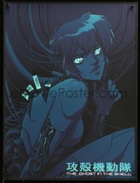 6x0789 GHOST IN THE SHELL #25/150 18x24 art print 2017 Mondo, Becky Cloonan, variant edition!