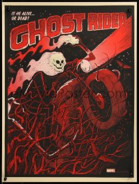 6x0790 GHOST RIDER signed #22/115 18x24 art print 2014 Mondo, by Methane Studios, variant edition!