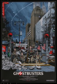 6x0797 GHOSTBUSTERS #2/2035 24x36 art print 2019 Mondo, art by Ken Taylor, regular edition!