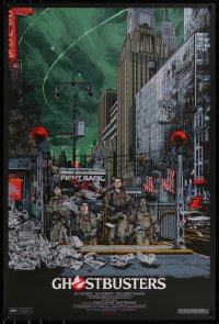 6x0798 GHOSTBUSTERS #2/300 24x36 art print 2019 Mondo, art by Ken Taylor, variant edition!