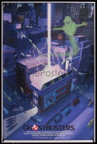 6x0794 GHOSTBUSTERS #2/375 24x36 art print 2018 Mondo, art by Laurent Durieux!