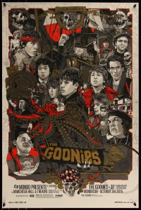 6x0846 GOONIES #2/300 24x36 art print 2015 Mondo, art by Tyler Stout, Mondocon variant edition!