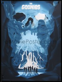 6x0849 GOONIES #2/125 18x24 art print 2017 Mondo, cave/skull by George Bletsis, variant edition!