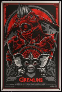 6x0863 GREMLINS #1/115 24x36 art print 2011 Mondo, art by Ken Taylor, Alamo, variant edition!