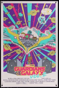 6x2185 2nd CHANCE! - GUARDIANS OF THE GALAXY VOL. 2 #4/275 24x36 print 2018 Mondo, art by 100% Soft!